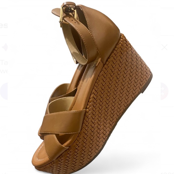 Michael Kors Desiree Wedge Sandals – Size 8 Women - Picture 4 of 8